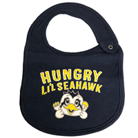 Infant Hungry Li'l Seahawk Bib
