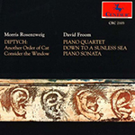 Piano Quartet; Down to a Sunless Sea; Piano Sonata