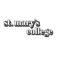 Retro St. Mary's College Sticker