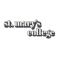 RETRO ST. MARY'S COLLEGE STICKER