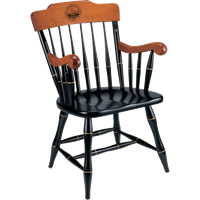 COLLEGE SEAL HARDWOOD CHAIR