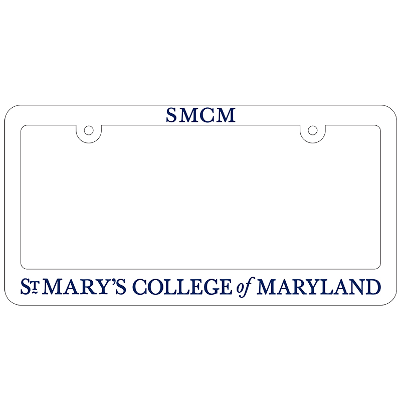 SMCM Plastic License Plate Frame (SKU 1035505310)