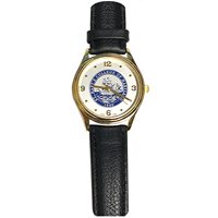College Seal Women's Varsity Watch Black Strap