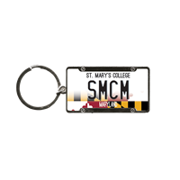 SMCM LICENSE PLATE KEY CHAIN