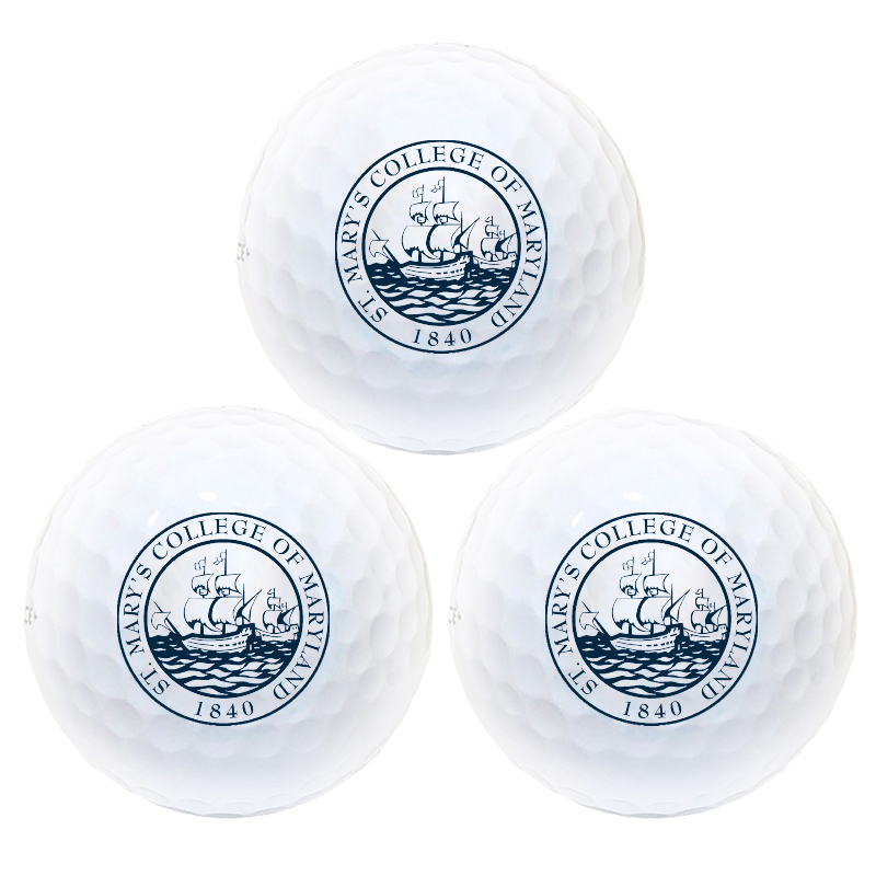 College Seal Golf Balls - 3 Pack