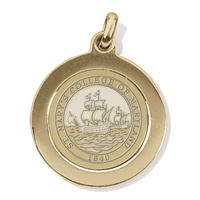 College Seal Charm Pendant