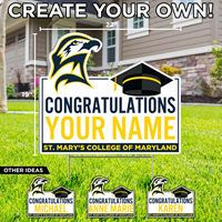 Graduate Customizable Lawn Sign