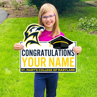 GRADUATE CUSTOMIZABLE LAWN SIGN