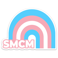 SMCM Trans Rainbow Sticker
