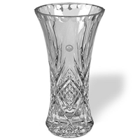 CRYSTAL PAREDA VASE - SILVER MEDALLION