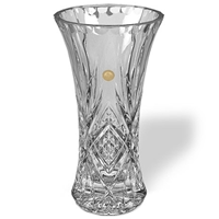 Crystal Pareda Vase - Gold Medallion