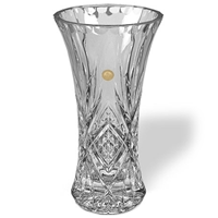 CRYSTAL PAREDA VASE - GOLD MEDALLION