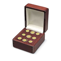 Blazer Button Set Of 9 - Gold Medallion