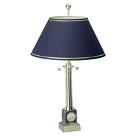 Marble Alumni Table Lamp - Navy