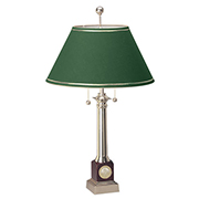 Wooden Alumni Table Lamp - Green