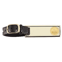 Luggage Tag - Gold Medallion