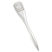 Metal Letter Opener - Silver Medallion