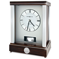 Mantle Clock - Silver Medallion