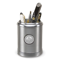 GALAXY PENCIL CADDY - SILVER MEDALLION