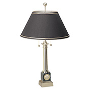 Marble Alumni Table Lamp - Black