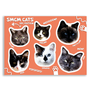 Dpc Cats Sticker Sheet