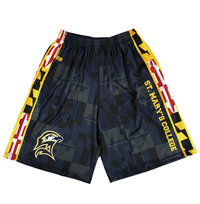 Maryland Flag Trim Short