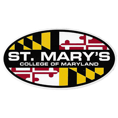 Maryland SMCM Oval Magnet