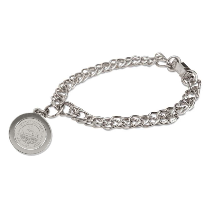 College Seal Charm Bracelet - Silver (SKU 1089562718)