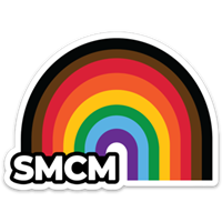 SMCM Rainbow Sticker