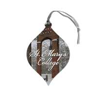 Bell Tower Teardrop Ornament