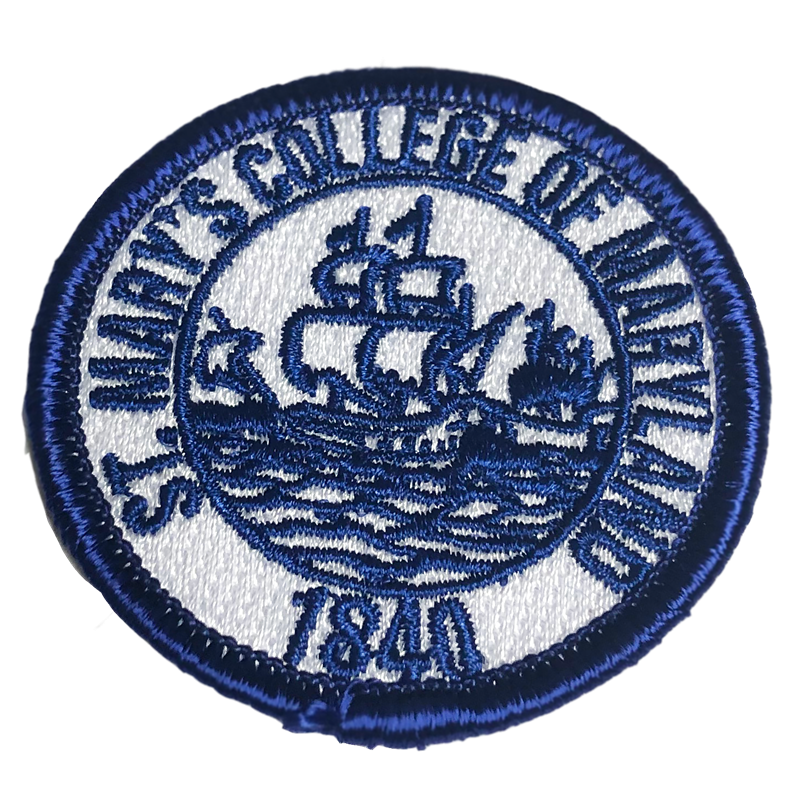 College Seal Iron On Patch (SKU 1095050023)