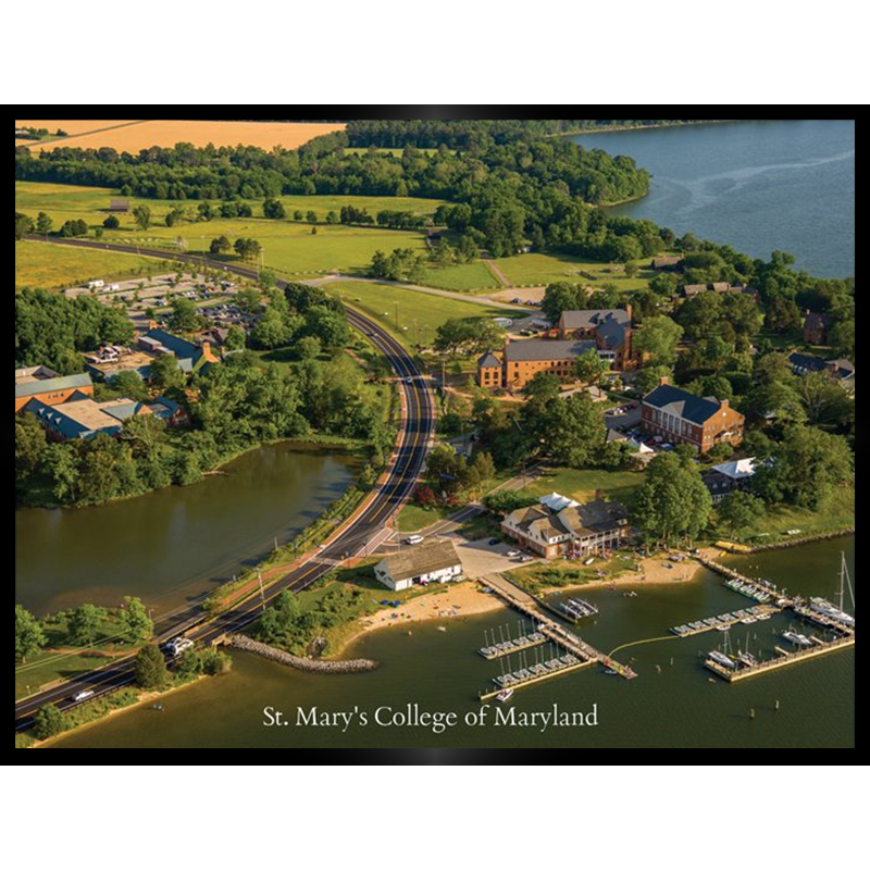 Framed Aerial Campus View 2016 (SKU 1095750922)