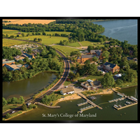 Framed Aerial Campus View 2016