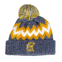 Winter Zig Zag Cuff Knit Beanie *One Size*