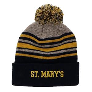 Winter Spirit Stripe Cuff Beanie