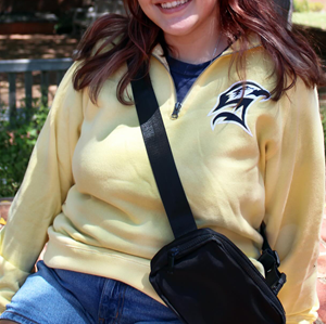 ANNA SANDED FLEECE QUARTER-ZIP