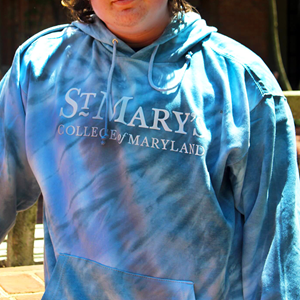 ARCTIC TIE-DYE FLEECE HOODIE