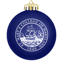 College Seal Bulb Ornament