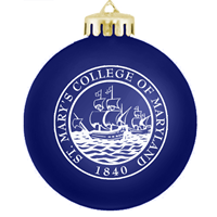 COLLEGE SEAL BULB ORNAMENT