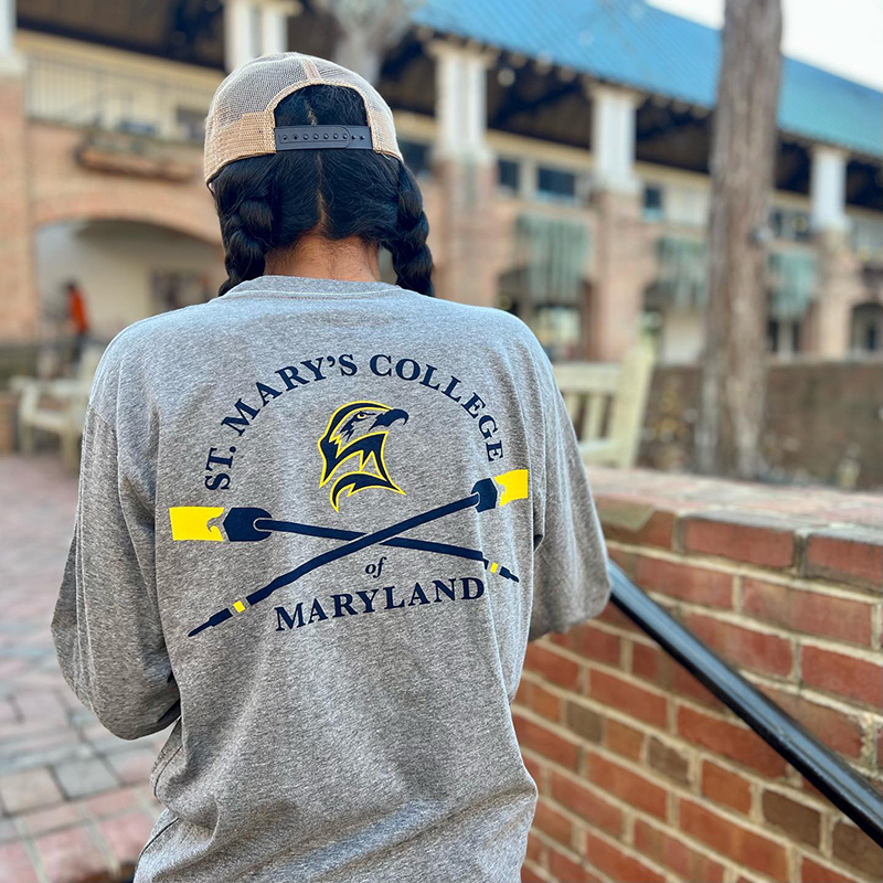Crew Rowing Team L/S Tee St. Mary's Campus Store