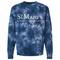 Crystal Tie-Dye Logo Fleece Crew