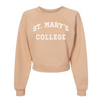 Dakota Cropped Crew Fleece