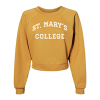 DAKOTA CROPPED CREW FLEECE