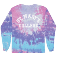 Emma Tie-Dye L/S Tee - Blue