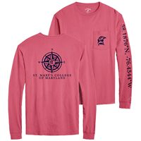 GPS COMPASS L/S TEE