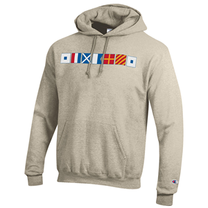 Nautical Flag Fleece Hoodie
