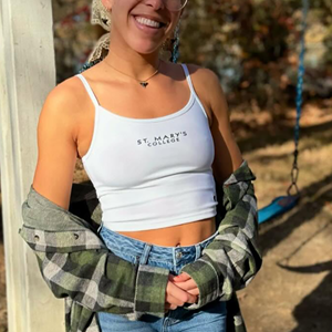 TIFFANY CROP SCOOP TANK