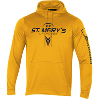U/A Golden Bold Lax Sleeveprint Hoodie