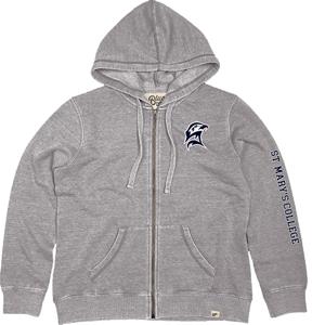 WENDY BURNOUT FULL-ZIP HOODIE