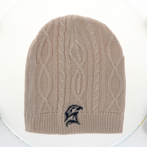 Winter Hawkhead Cable Knit Beanie